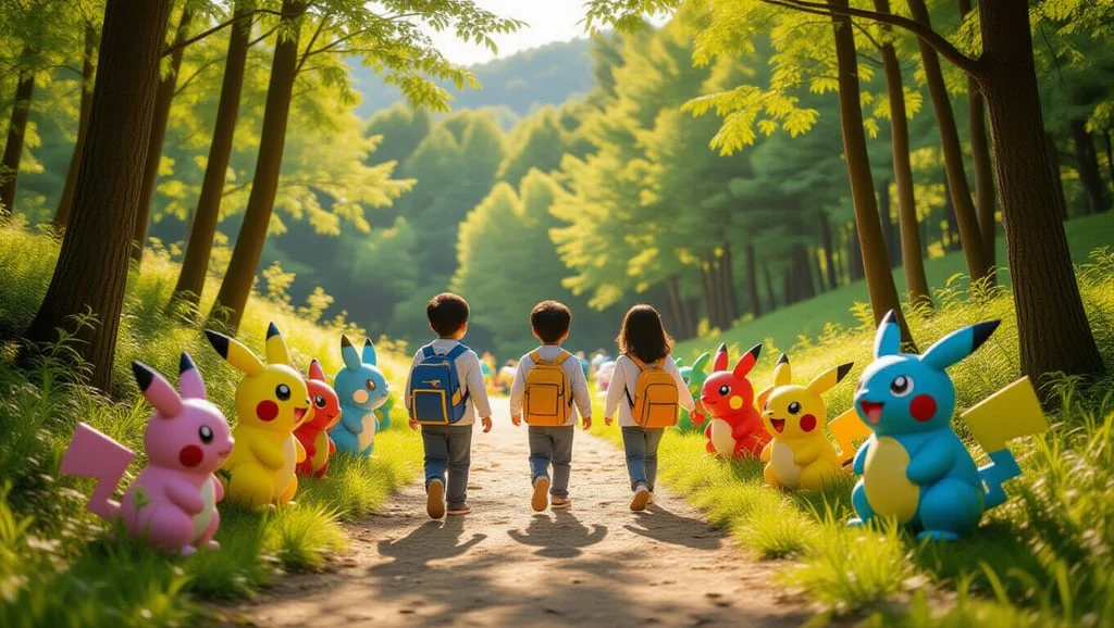 포켓파크 칸토: 개장일, 티켓, 핵심 어트랙션 완벽 가이드 3 🗺️ 포켓몬 세계로 떠나는 모험: 핵심 테마 구역