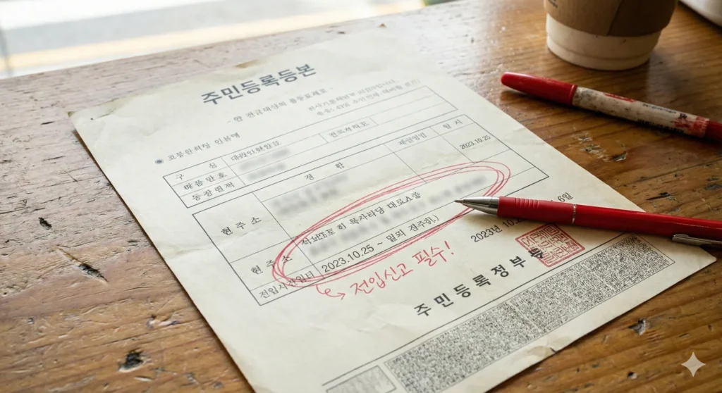 무직자/사업자도 가능? 까다로운 조건 완벽 분석 & 기간 지난 월세 5년 치 한방에 받는 법 (경정청구) 3 월세 환급 필수 조건 전입신고 주민등록등본